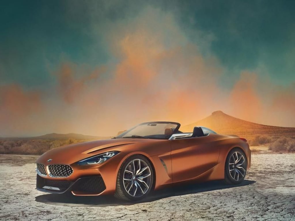 Luftige Aussichten: Wie der neue Z4 aussehen wird, zeigt BMW erst im Sommer. Dieses Konzept könnte einen ersten Vorgeschmack liefern. Foto: BMW