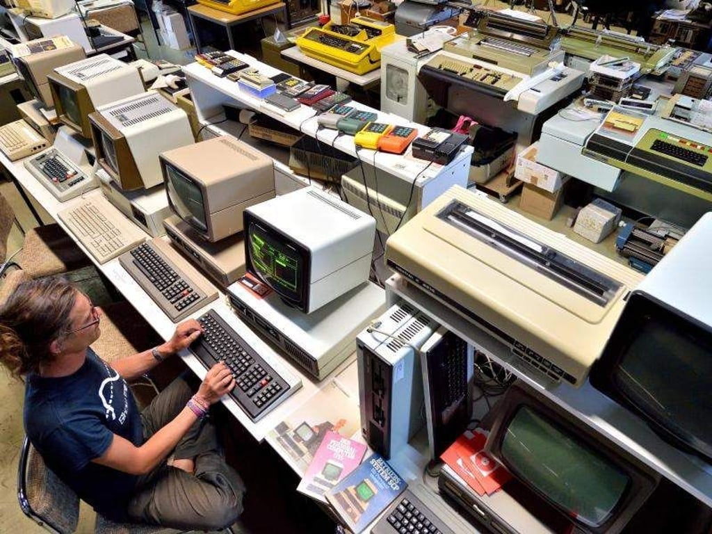 Das Computer- und Technikmuseum in Halle plant eine QR-Code-Führung. Foto: Hendrik Schmidt/Archiv