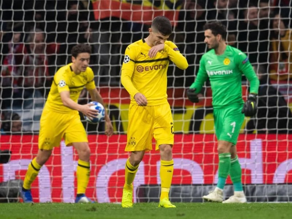 Borussia Dortmund hatte bei Atlético Madrid keine Chance. Foto: Bernd Thissen