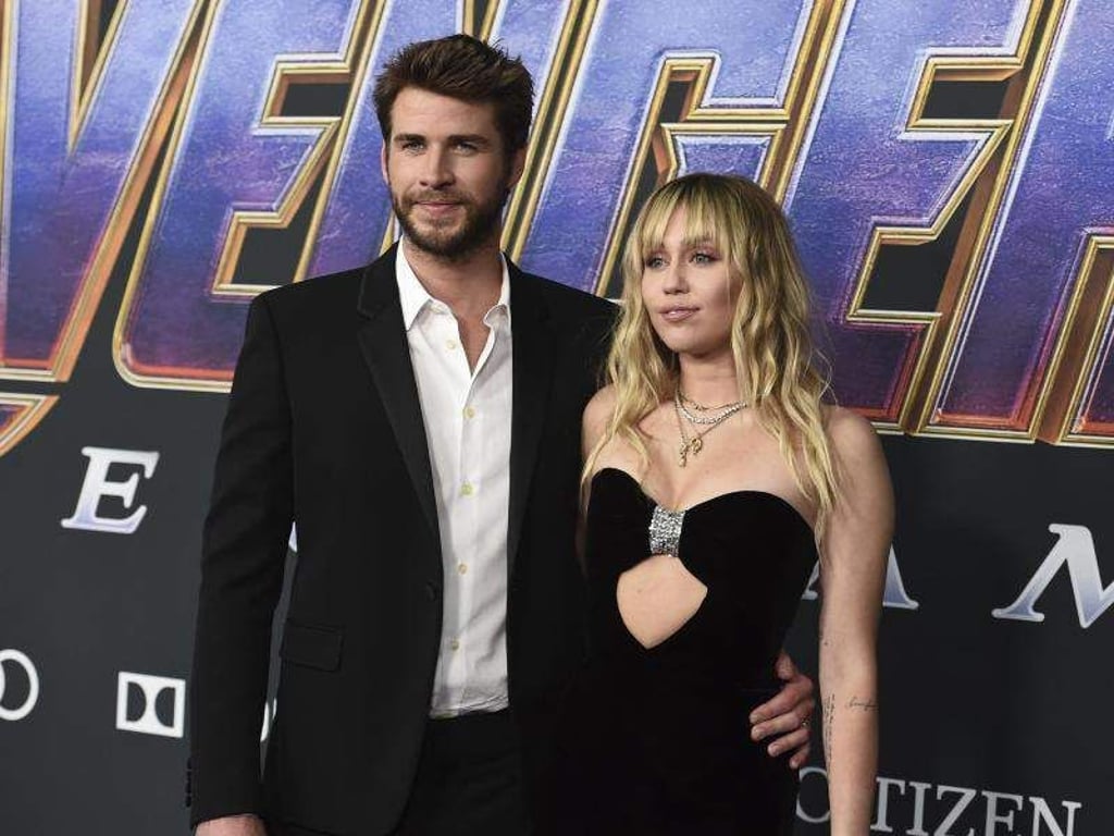 Kein böses Wort nach der Trennung: Liam Hemsworth und Miley Cyrus. Foto: Jordan Strauss/Invision/AP