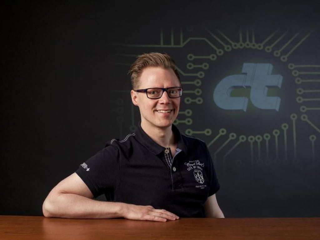 Jan Schüßler ist Redakteur beim Fachmagazin «c't». Foto: Melissa Ramson