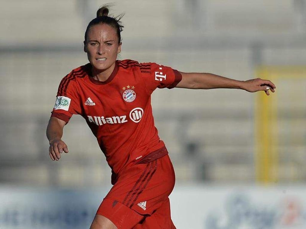 Gina Lewandowski traf für München. Foto: Lukas Barth