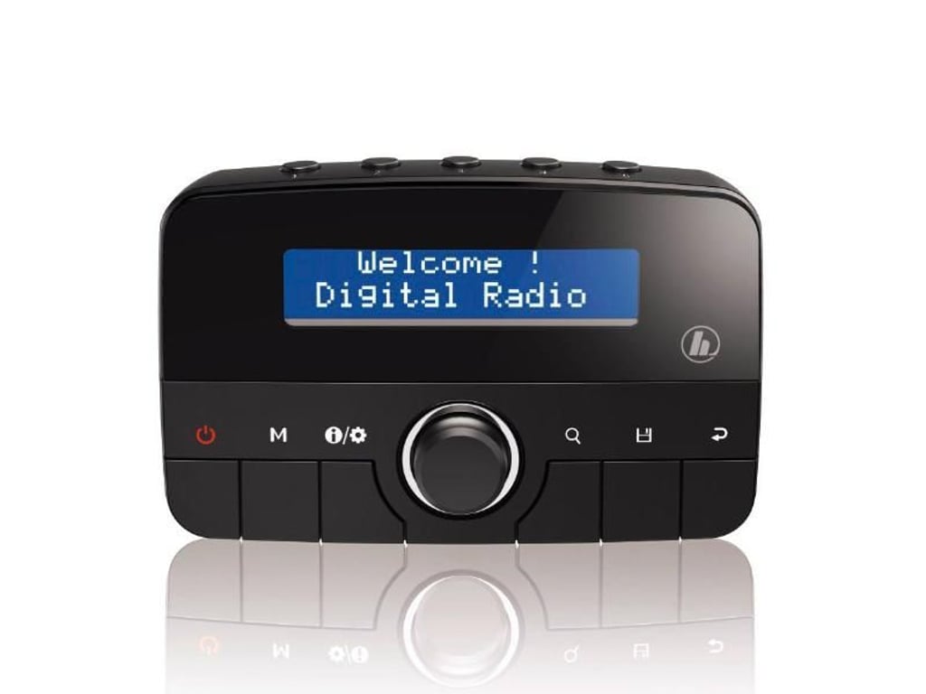 Der Adapter CDR 70 BT von Hama bringt Digitalradio ins Auto. Foto: Hama