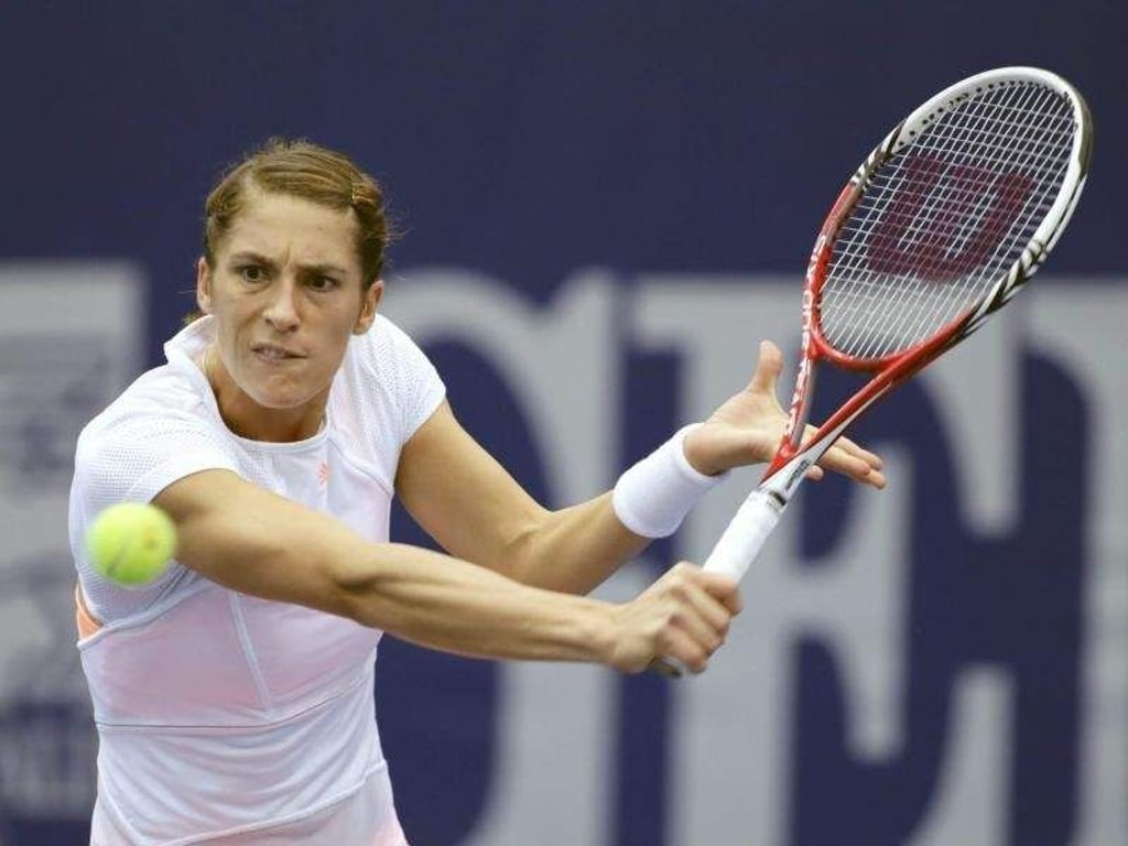 Andrea Petkovic hat ihr Auftaktmatch gegen Yvonne Meusburger in Linz gewonnen. Foto: Rubra