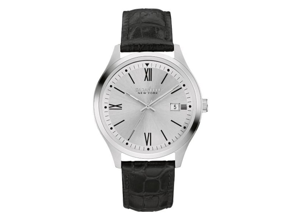 Die letzten Jahre ging es recht bunt zu bei den Uhren - jetzt werden sie wieder schlichter. Das zeigt auch dieses klassische Modell von Caravelle New York (69 Euro). Foto: Caravelle New York