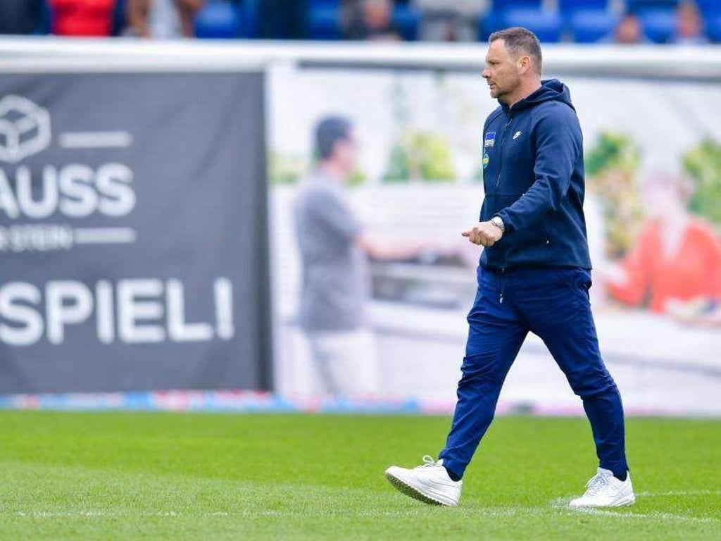 Bleibt Hertha-Trainer Pal Dardai über den Sommer hinaus? Medien spekulieren über einen Abgang des Ungarn. Foto: Uwe Anspach