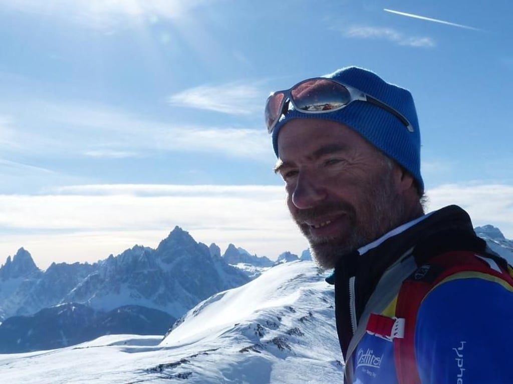 Hannes Grüner ist Bergführer - und Skitouren-Profi. Foto: Florian Sanktjohanser
