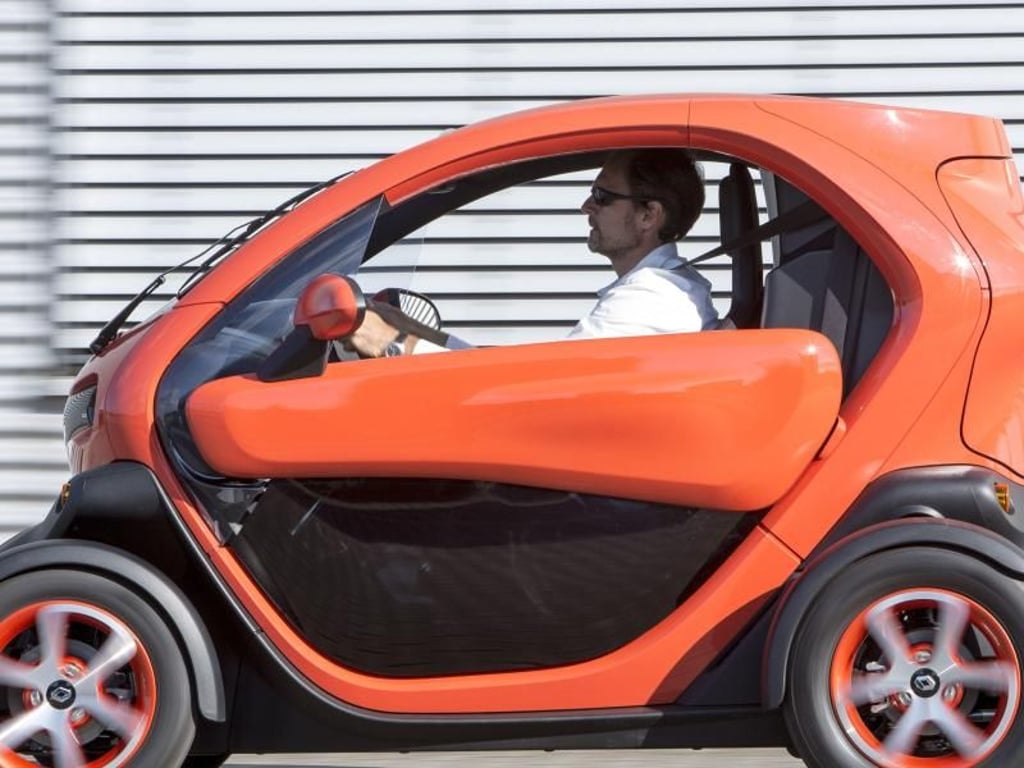 Konzipiert für junge Kunden in Metropolregionen: der Twizy 45. Foto: Renault