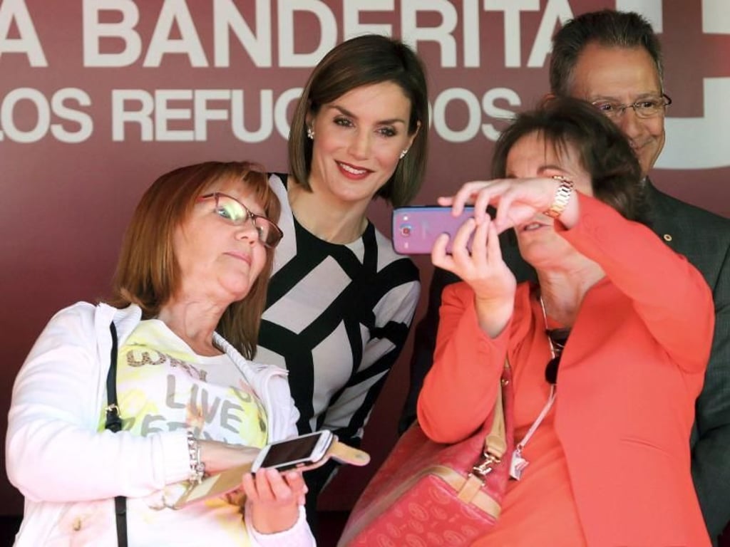 Königin Letizia bei der Veranstaltung des Roten Kreuzes in Madrid. Foto: Ballesteros