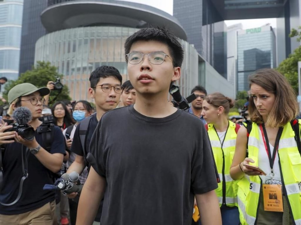 Joshua Wong ist einer der führenden Köpfe der Demokratiebewegung in Hongkong. Foto: Kin Cheung/AP