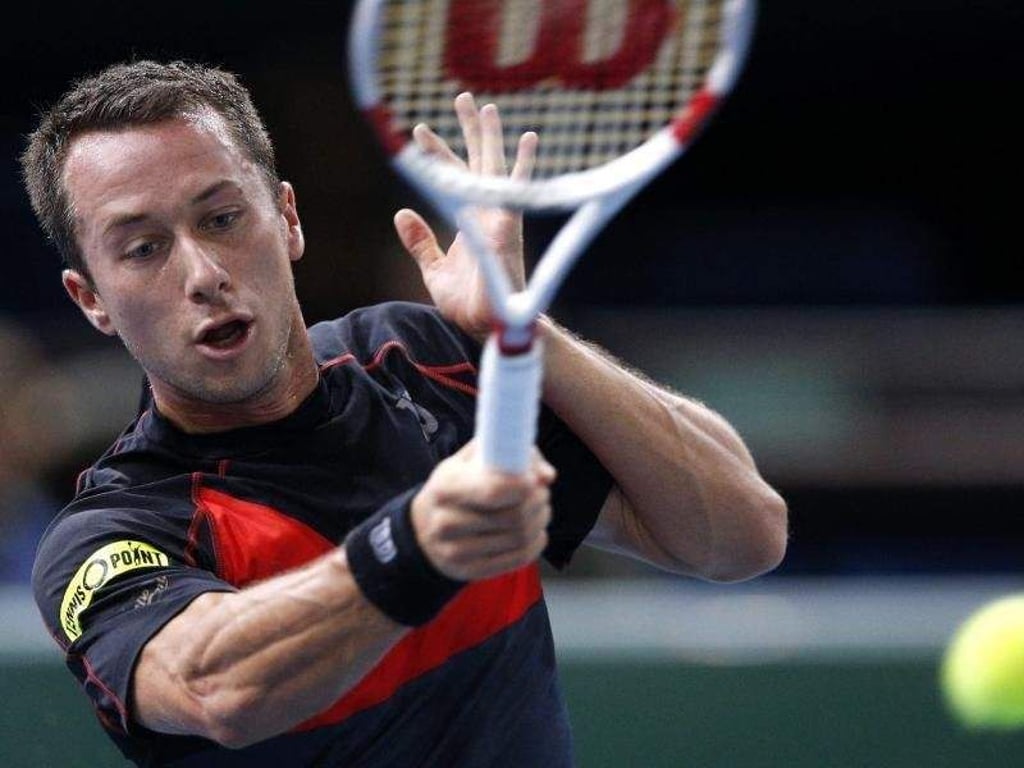 Philipp Kohlschreiber unterlag erwartungsgemäß dem Serben Novak Djokovic. Foto: Yoan Valat