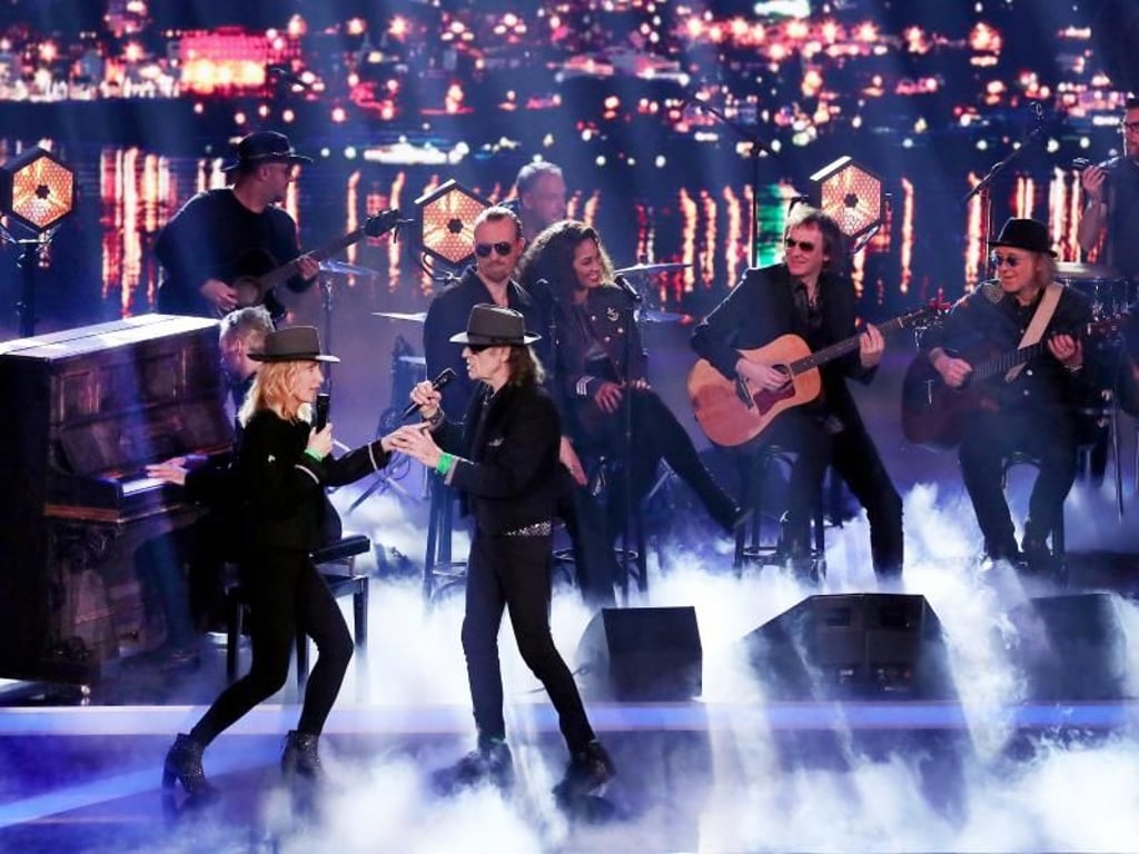 Udo Lindenberg rockt mit Maria Furtwängler die Bühne. Foto: Jens Büttner