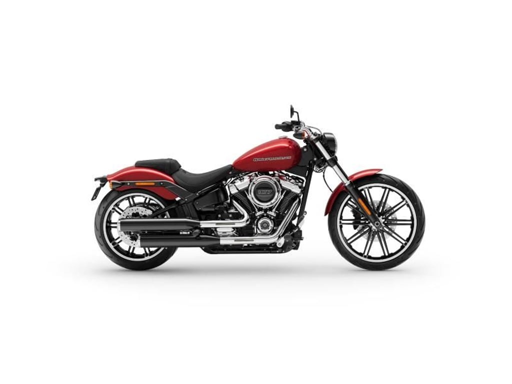 Moderne Chopper-Version: Harley-Davidson Breakout. Foto: Harley-Davidson