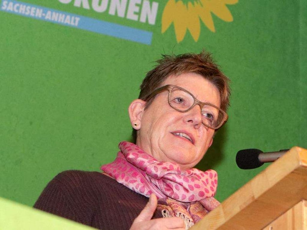 Claudia Dalbert (Grüne). Foto: Peter Förster/Archiv