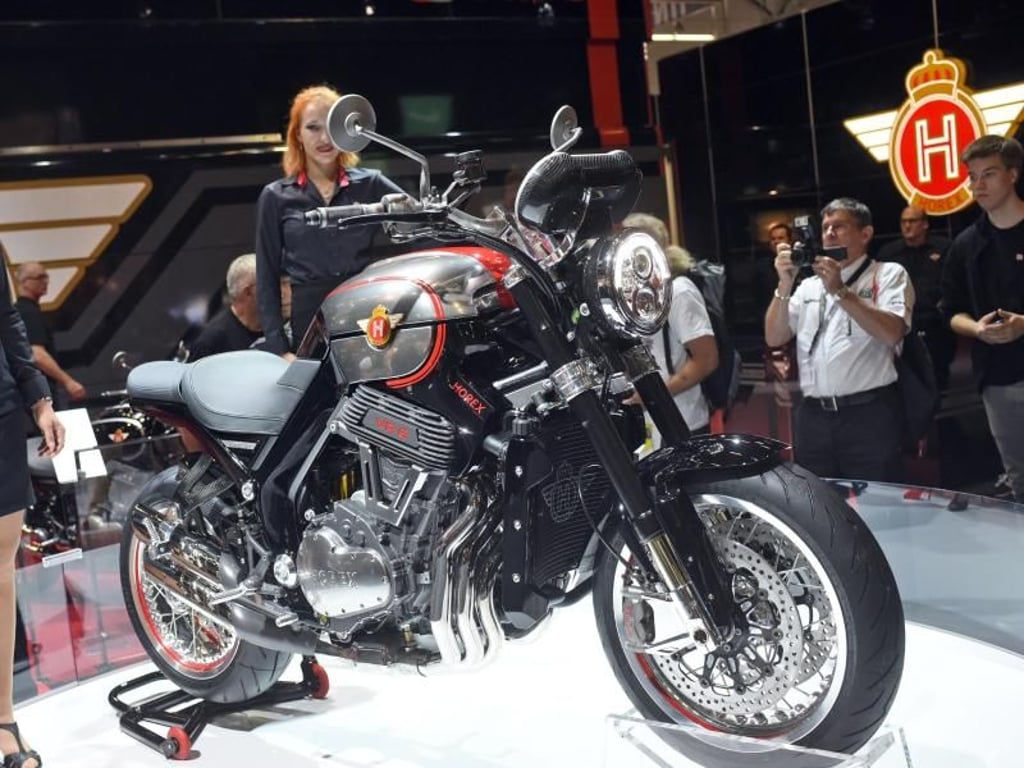 Auch die wiederbelebte Marke Horex fehlt auf der Intermot nicht: Gezeigt wird unter anderem die VR6 Classic HL.
Foto: Henning Kaiser
