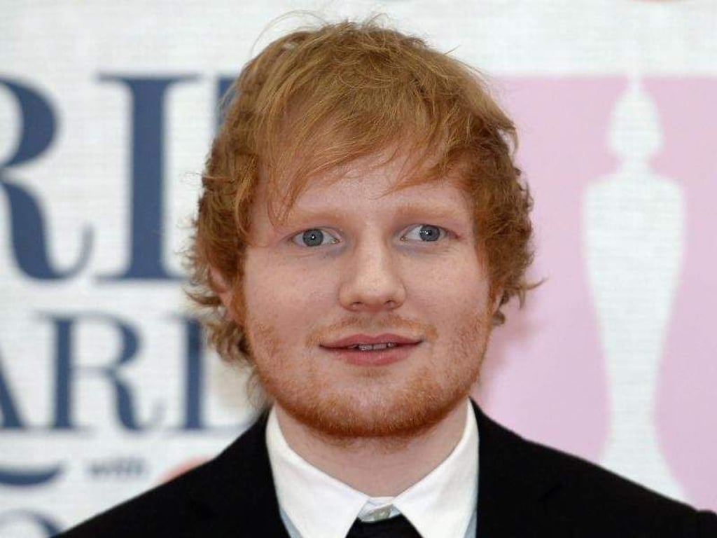 Ed Sheeran gab den Gentleman. Foto: Facundo Arrizabalaga