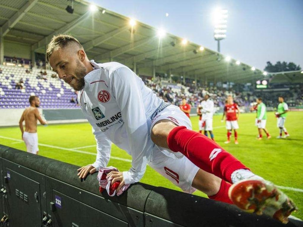 Ob Alexandru Maxim für die Mainzer auflaufen kann, steht noch nicht fest. Foto: Robert Michael