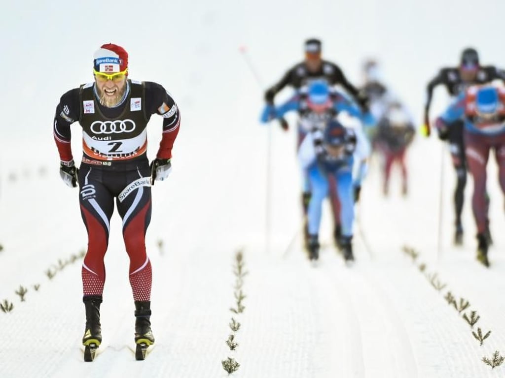 Martin Johnsrud Sundby verkürzte mit seinem Sieg den Abstand auf Sergej Ustjugow. Foto: Carl Sandin