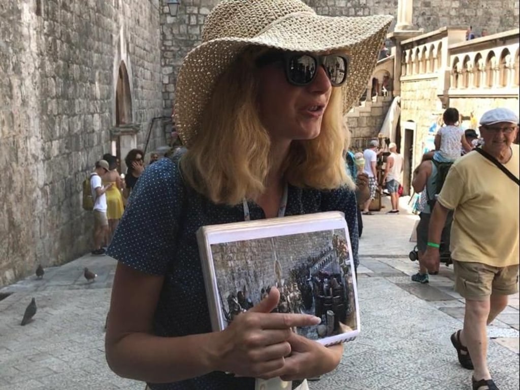 Deshalb pilgern viele «Game of Thrones»-Fans nach Dubrovnik und lassen sich die Drehorte der Serie zeigen. Foto: Thomas Bremser/dpa
