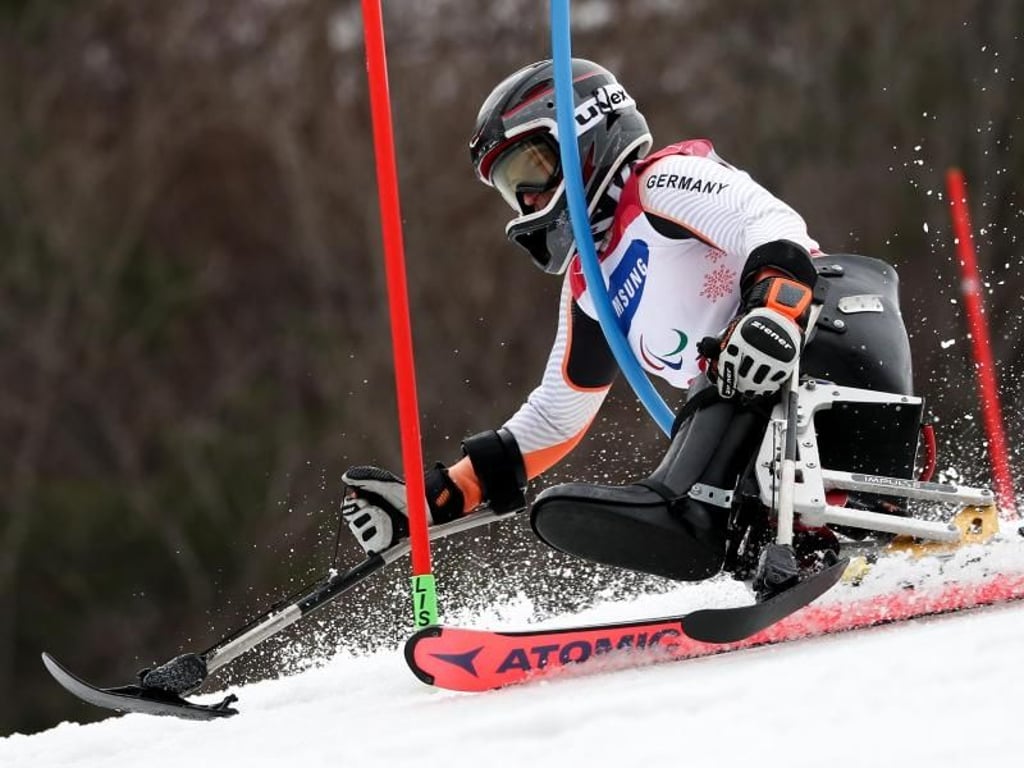 Anna-Lena Forster beim Slalom. Foto: Jan Woitas