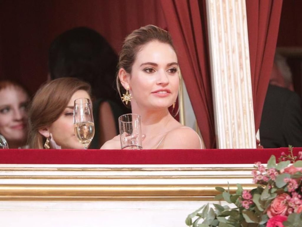 Auch mit von der Partie: Die britische Schauspielerin Lily James. Foto: Georg Hochmuth, APA
