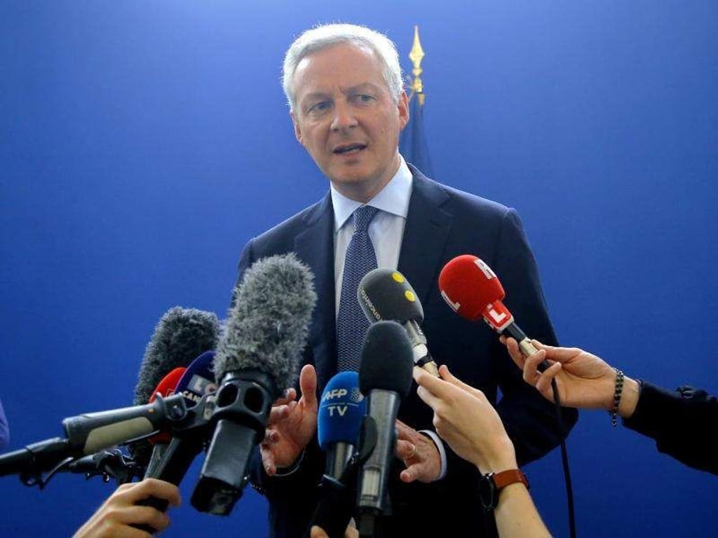 Frankreichss Wirtschafts- und Finanzminister Bruno Le Maire. Foto: Michel Euler/AP/dpa