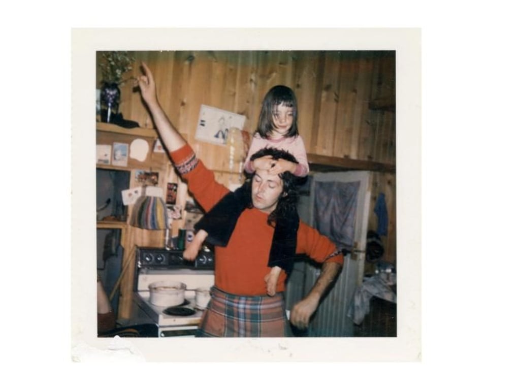 Let's Dance: Paul McCartney mit Tochter Mary. Foto: Linda McCartney