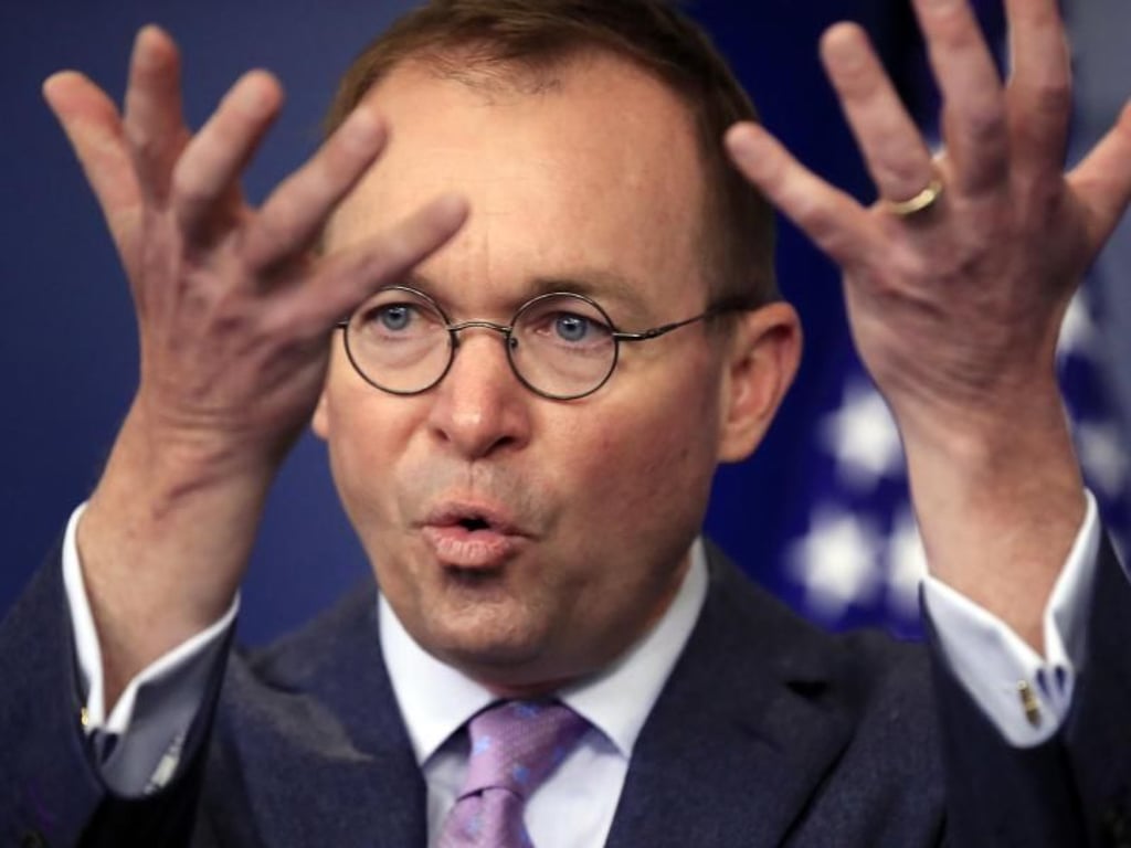 Mick Mulvaney wird kommissarischer Stabschef von US-Präsident Donald Trump. Foto: Manuel Balce Ceneta/AP