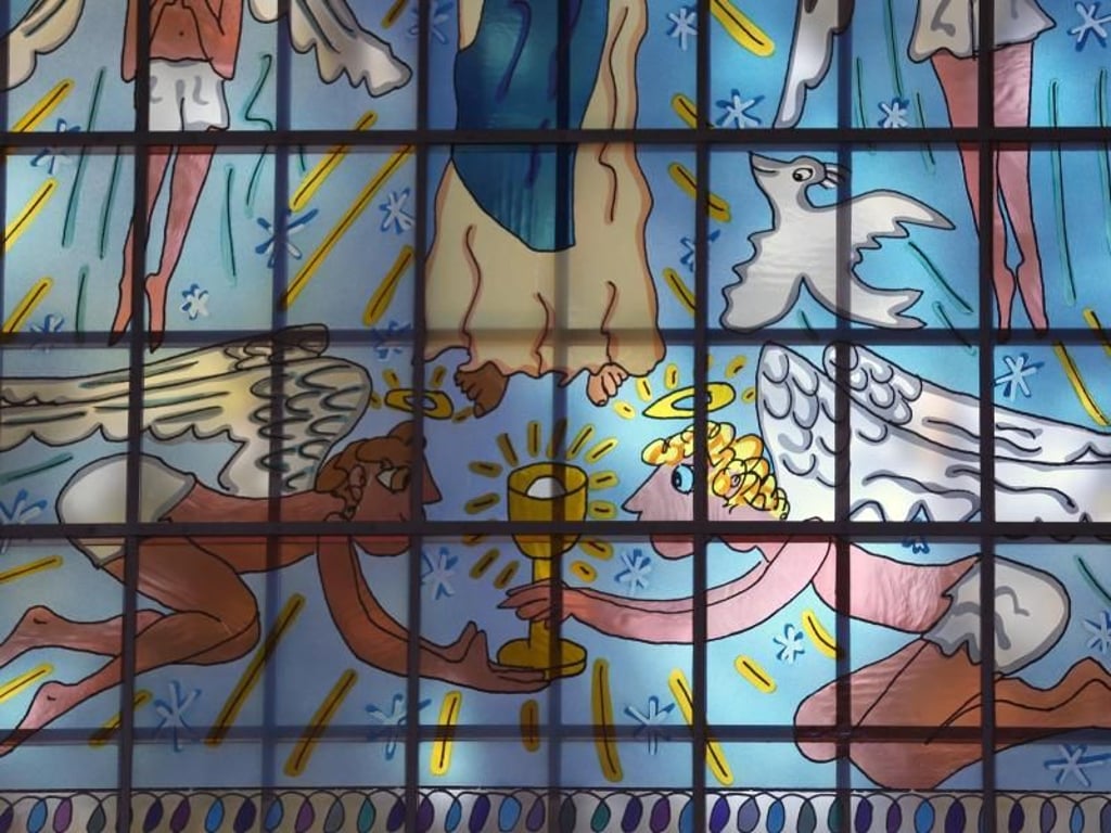 Zu Füßen Christi. Foto: Ina Fassbender