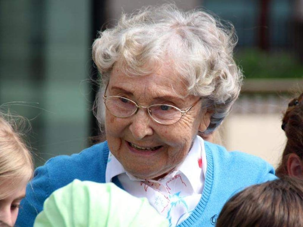 Die Kindergärtnerin Erika Schirmer. Foto: Stadtverwaltung Nordhausen/Archiv