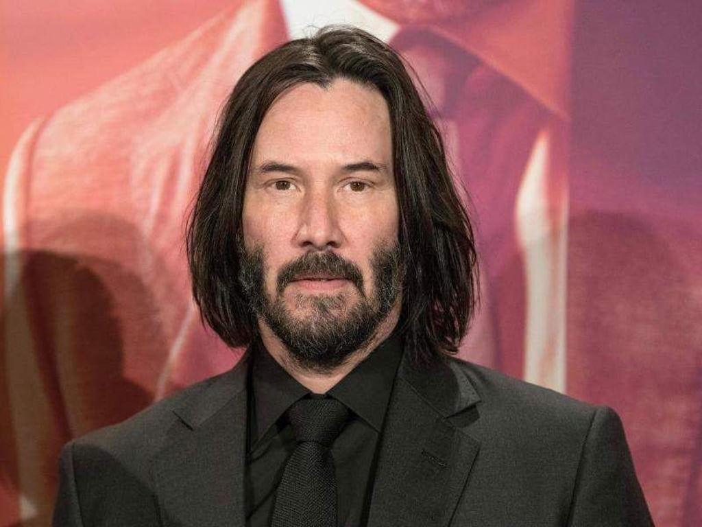 Keanu Reeves stellte seinen Flm «John Wick: Kapitel 3» in Berlin vor. Foto: Jörg Carstensen