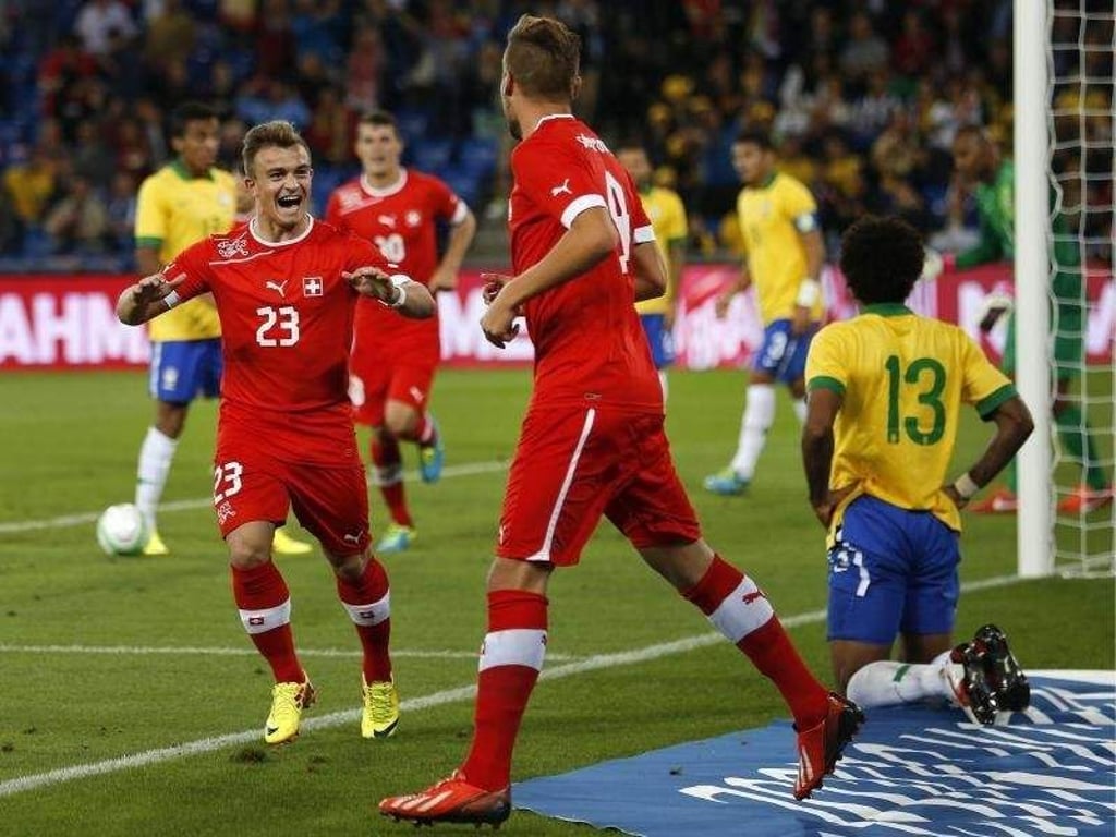 Die Schweiz entzauberte Brasilien. Foto: Alexandra Wey