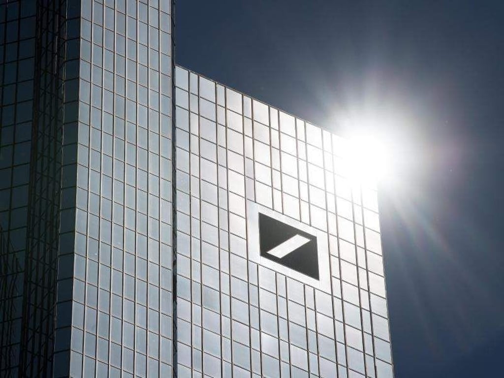 Die Zentrale der Deutschen Bank in Frankfurt. Foto: Fabian Sommer