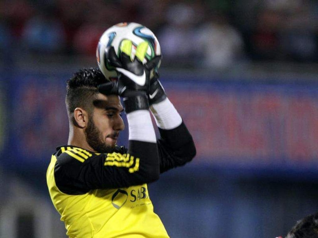 Ägyptens Torwart Ahmed el-Shennawy fällt verletzt für die WM aus. Foto: Khaled Elfiqi