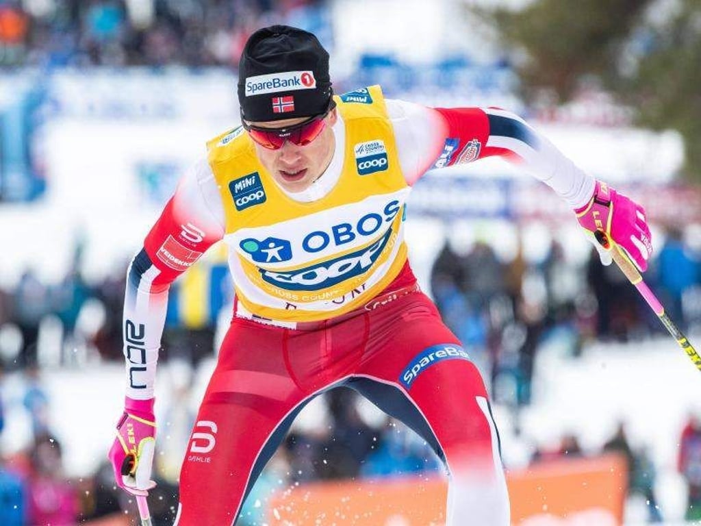 Siegte in Quebec: Langläufer Johannes Kläbo. Foto: Daniel Eriksson/Bildbyran via ZUMA Press