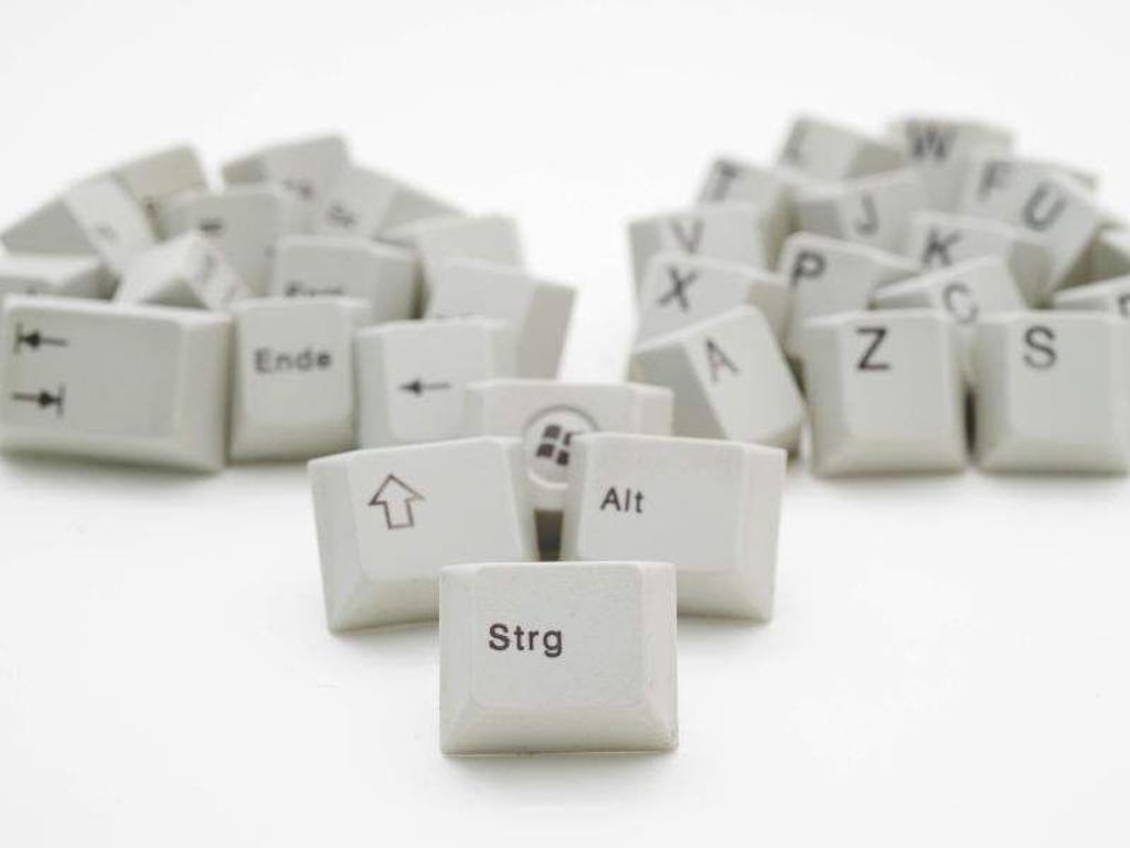 Nutzer von Windows 10 können sich eine virtuelle Tastatur einrichten. Foto: Inga Kjer