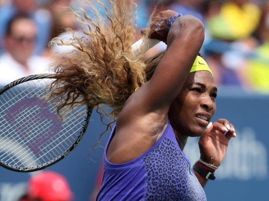 Serena Williams will in New York endlich einen Grand-Slam-Titel in diesem Jahr gewinnen. Foto: Mark Lyons