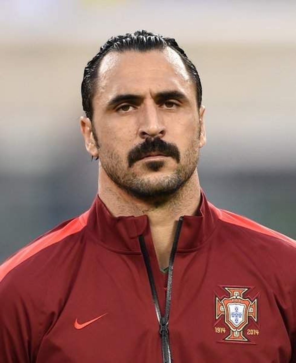 Hugo Almeida of Portugal before a friendly match between Portugal and Ireland June 10, 2014 at Met Life Stadium in East Rutherford, New Jersey. AFP PHOTO/Stan HONDA