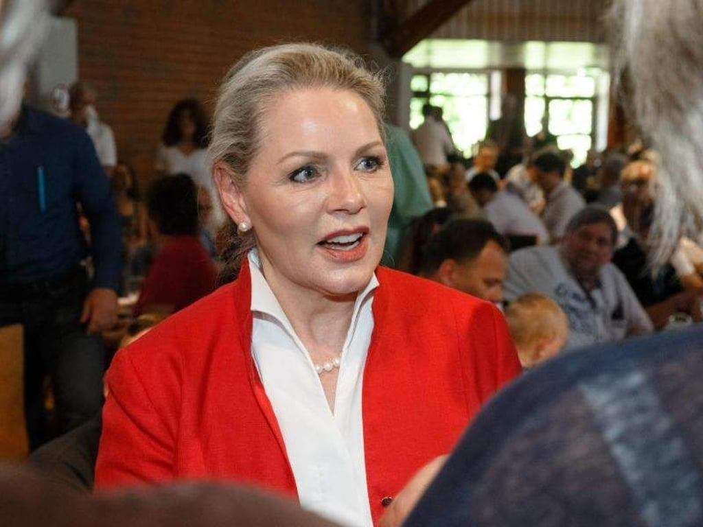 Doris von Sayn-Wittgenstein (AfD) erhielt 137 von 244 abgegebenen Stimmen und damit 56 Prozent. Foto: Markus Scholz