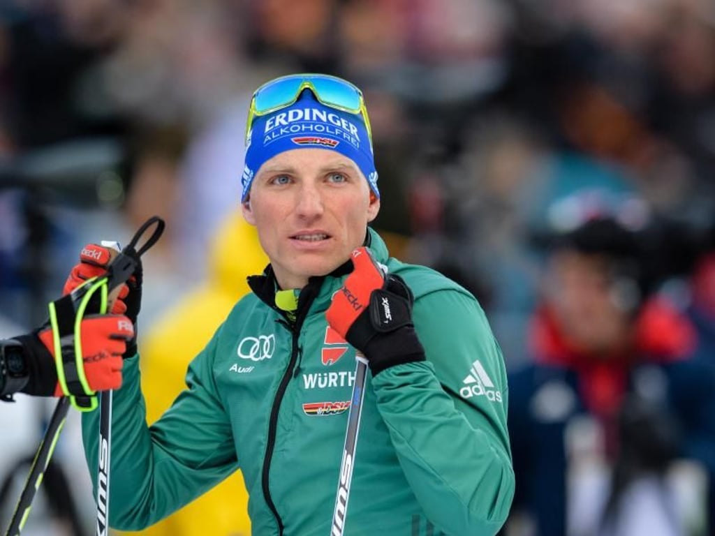 Bester Deutscher zum Auftakt des Biathlon-Weltcups in Tjumen: Erik Lesser. Foto: Matthias Balk