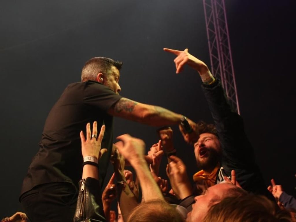 Super Stimmung bei den Dropkick Murphys. Foto: Benedikt Wenck