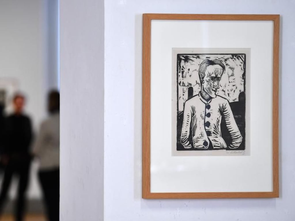 «Der Narr» von Erich Heckel aus dem Jahr 1917. Foto: Martin Schutt