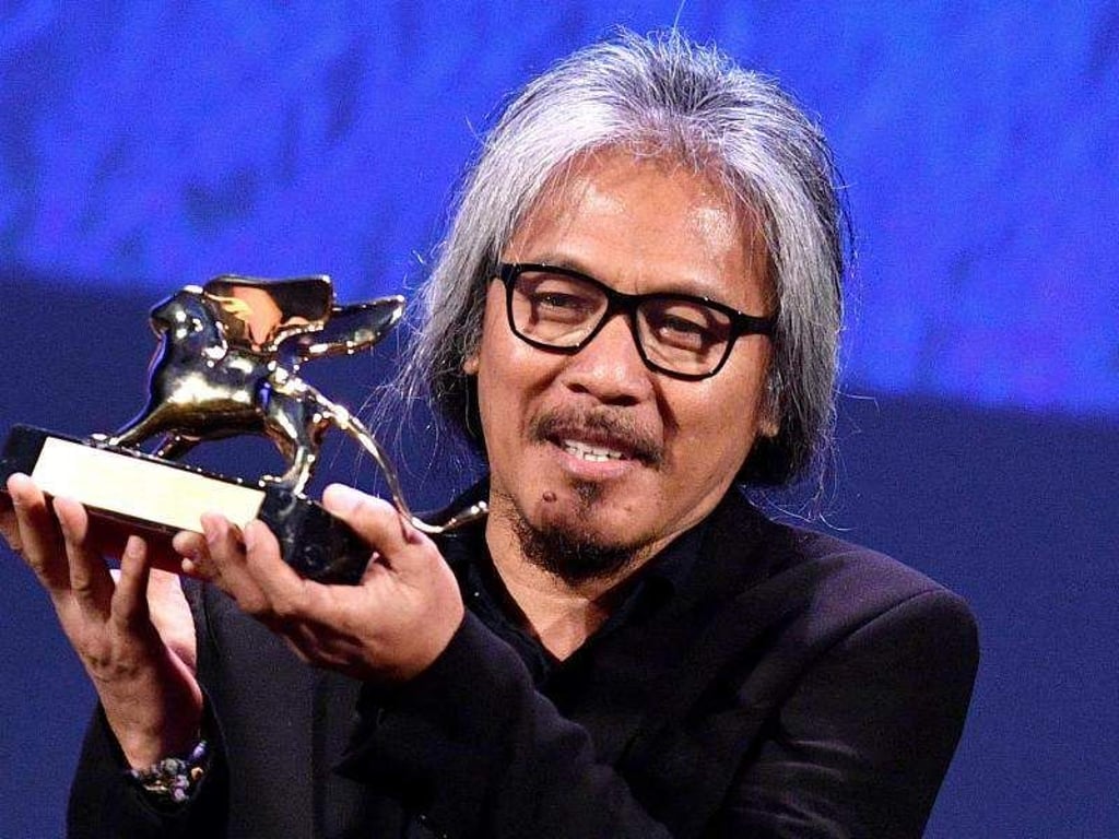 Lav Diaz erhält für «The Woman Who Left» in Venedig den Goldenen Löwen. Foto: Ettore Ferrari