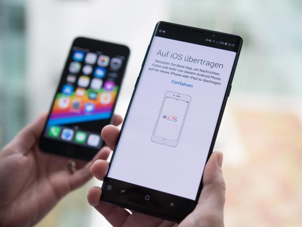 Wer von Android zu Apples iOS wechseln will, kann das recht einfach mit der Android-App Move to iOS erledigen. Foto: Robert Günther