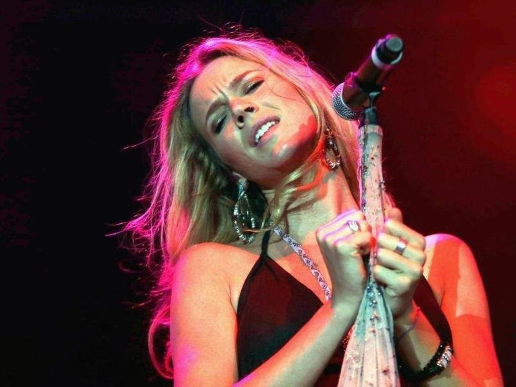 Joss Stone 2014 bei einem Konzert in Portugal. Foto: Estela Silva