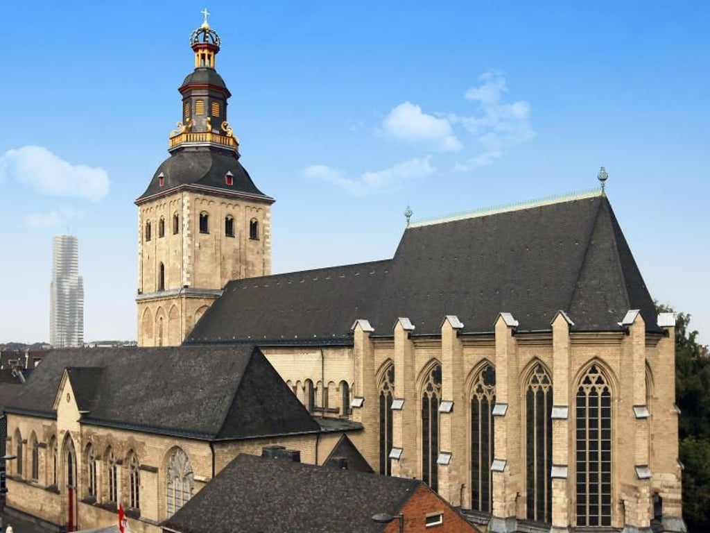 Kirche St. Ursula in Köln: Heinrich Böll hatte eine Passion für romanische Gotteshäuser. Foto: Udo Haake/KölnTourismus GmbH/dpa-tmn