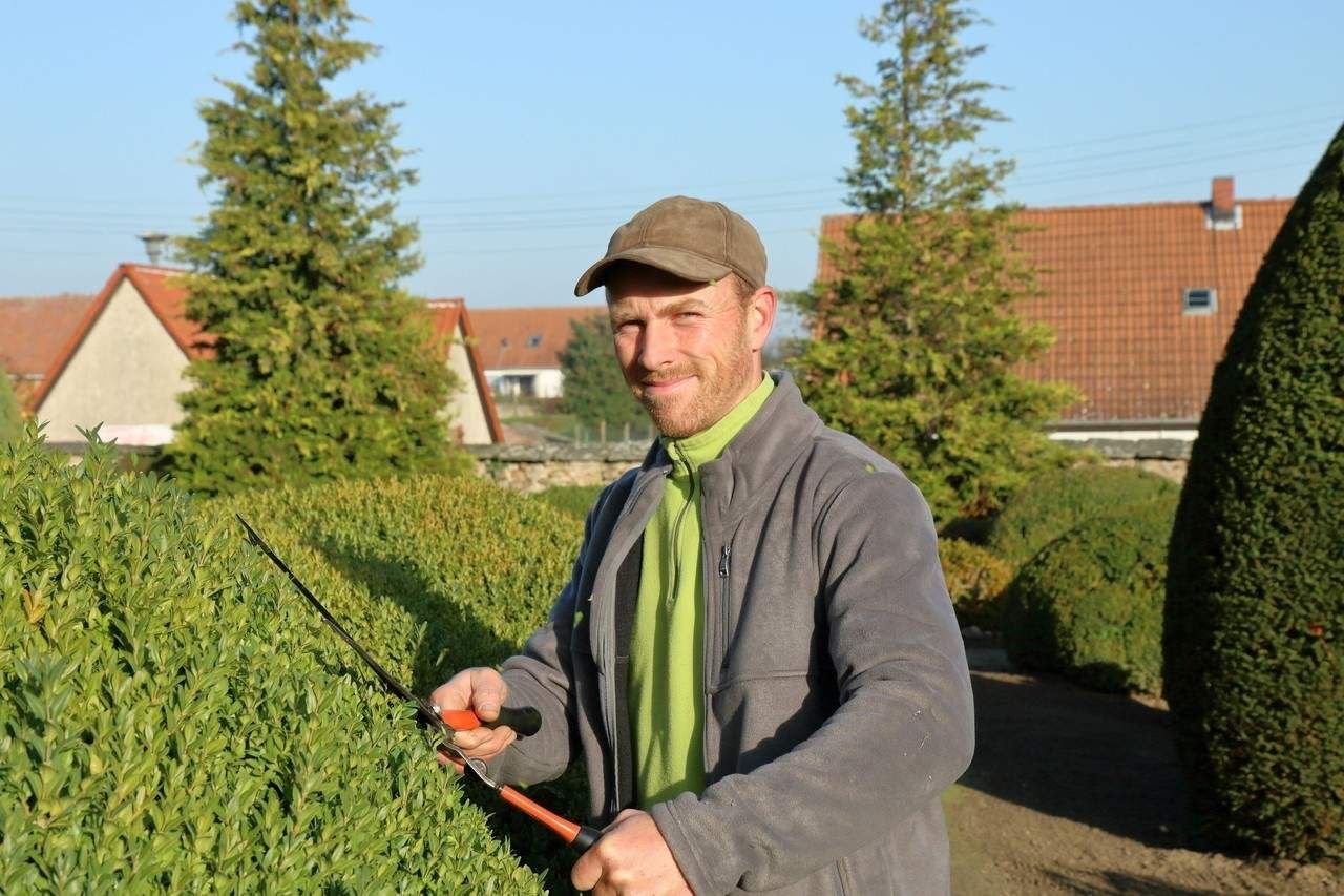 Ein Gärtner mit grünem Herzen