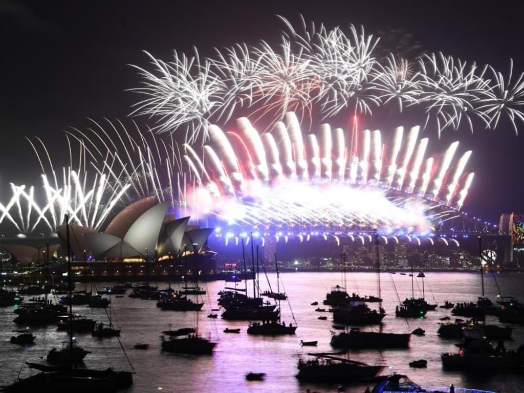 In Sydney bricht das neue Jahr an. Foto:David Moir
