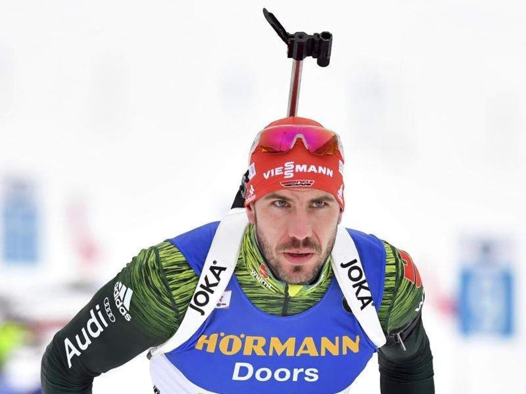 Wird Vierter beim Massenstartrennen in Nove Mesto: Der deutsche Skijäger Arnd Pfeiffer. Foto: Kerstin Joensson/AP