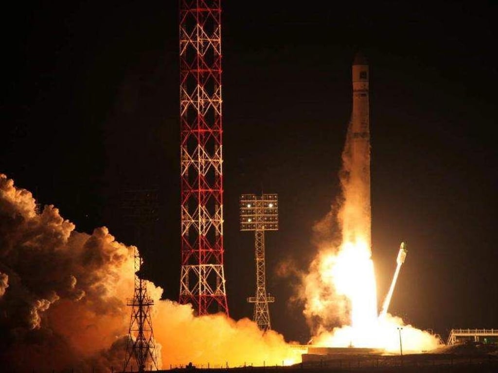 Start einer Zenit-Trägerrakete vom Weltraumbahnhof Baikonur. Foto: Roscosmos/Archiv